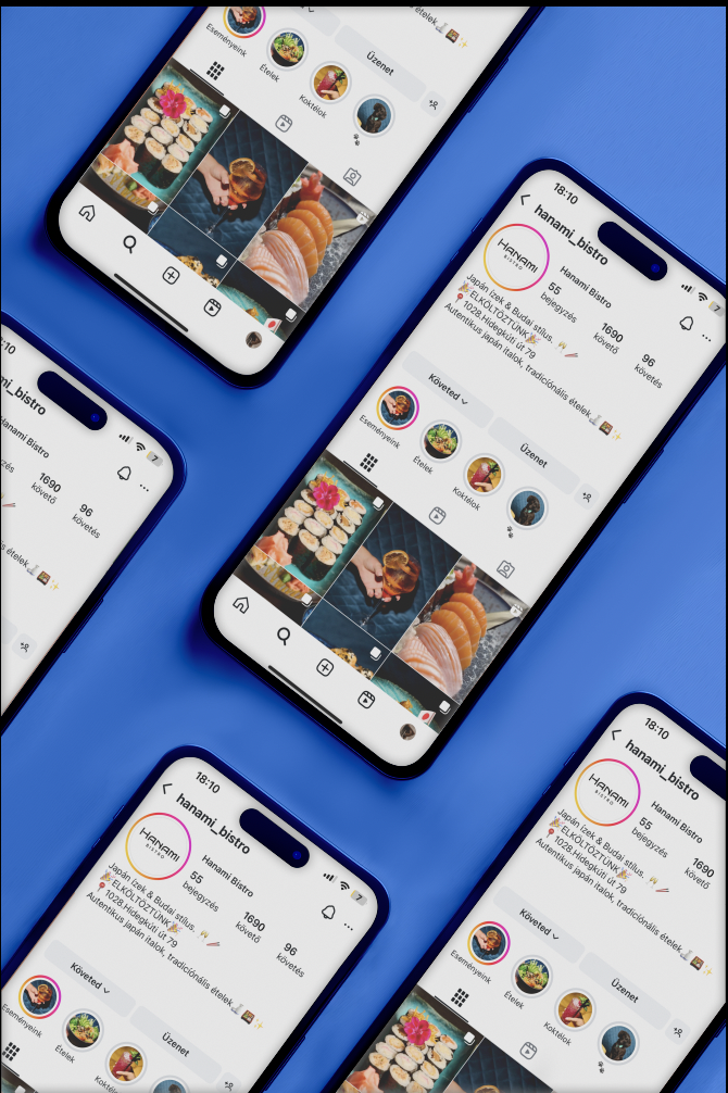 Hanami Bistro - Social media managment