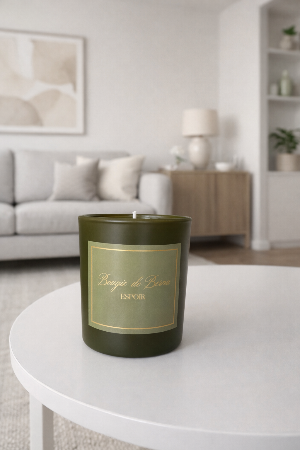 Cimke tervezés -Bougie de Berna espoir