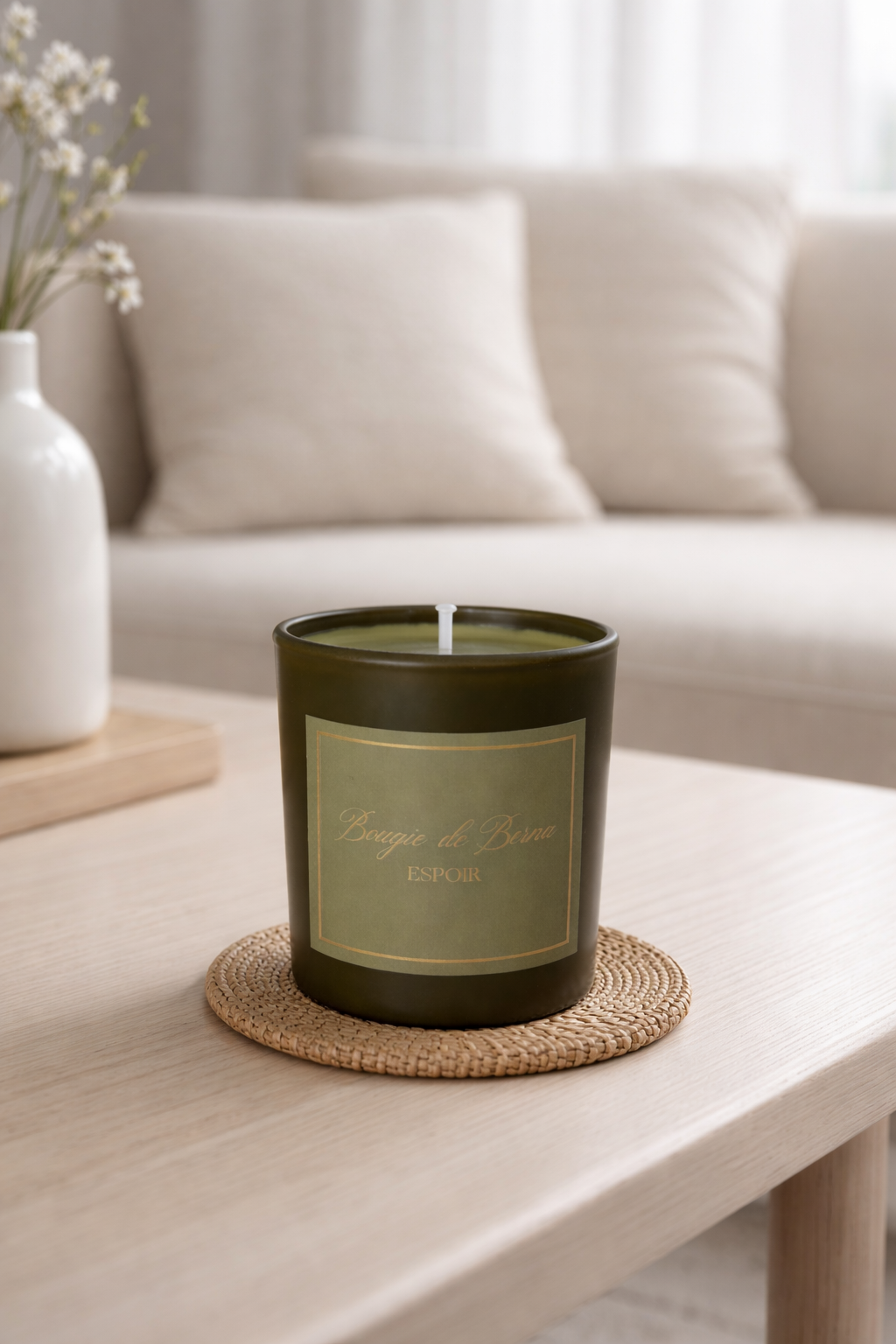 Cimke tervezés -Bougie de Berna espoir - IMG_6243 2