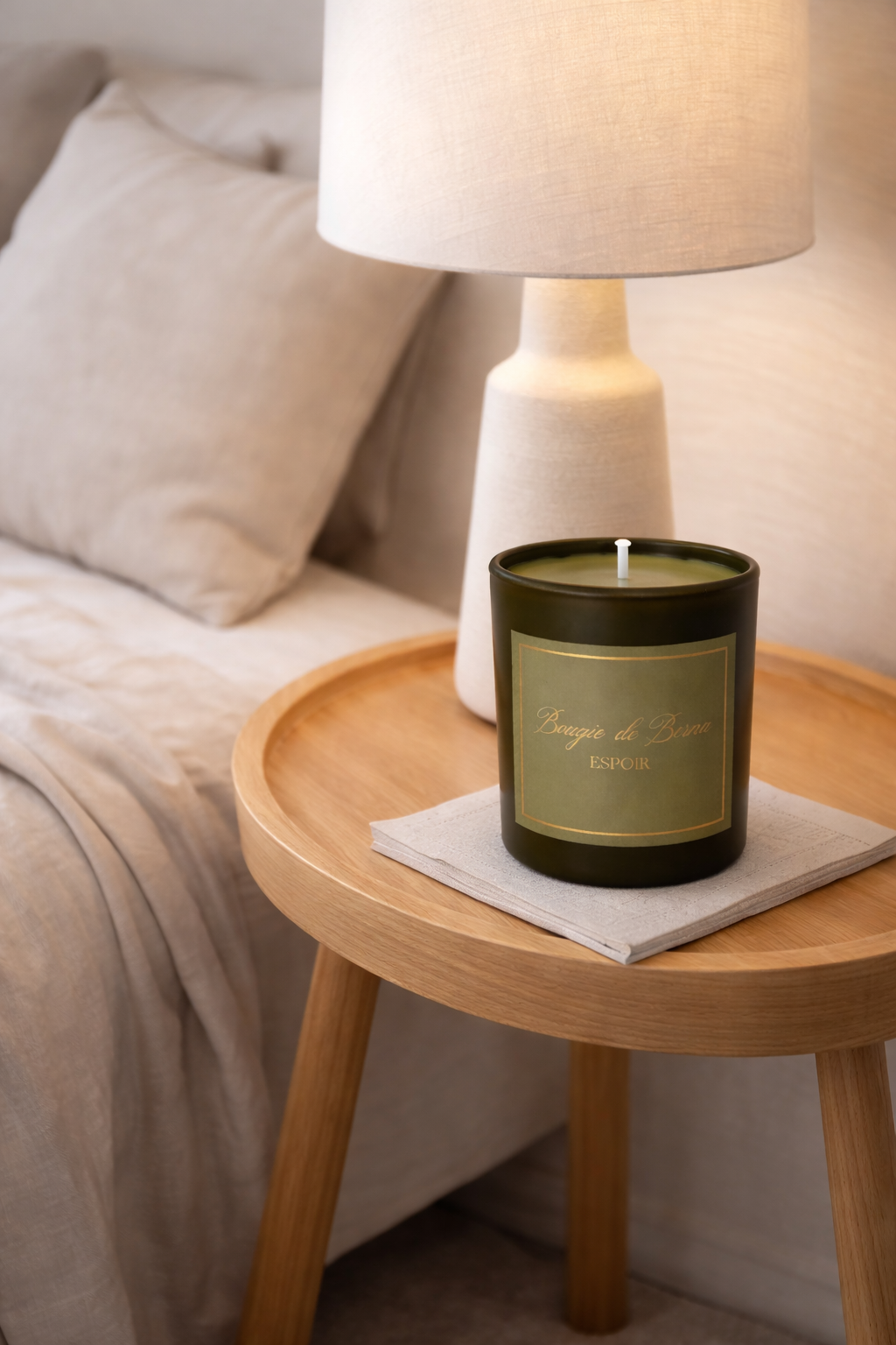 Cimke tervezés -Bougie de Berna espoir - IMG_6245 2