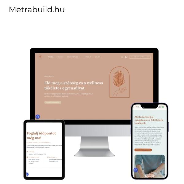 Spagarden - Weboldal tervezés weboldal referencia előnézet