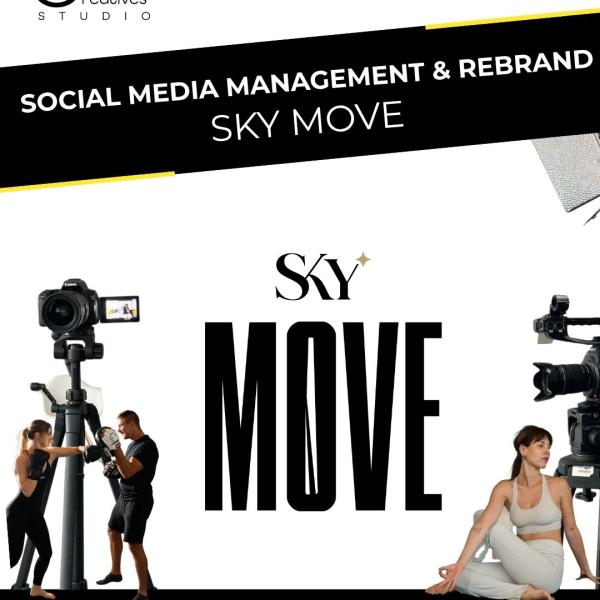 Sky Move - Social media management social media referencia előnézet